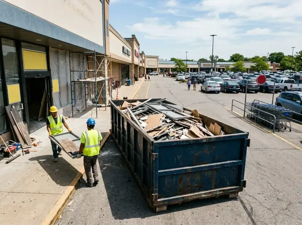 retail-store-renovation-debris-003 — frequently asked questions, Roll-off Dumpster Rentals in Bath, MI